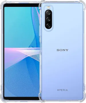 Sony Xperia 10 IV Case Clear Silicone Slim Shockproof Gel Cover