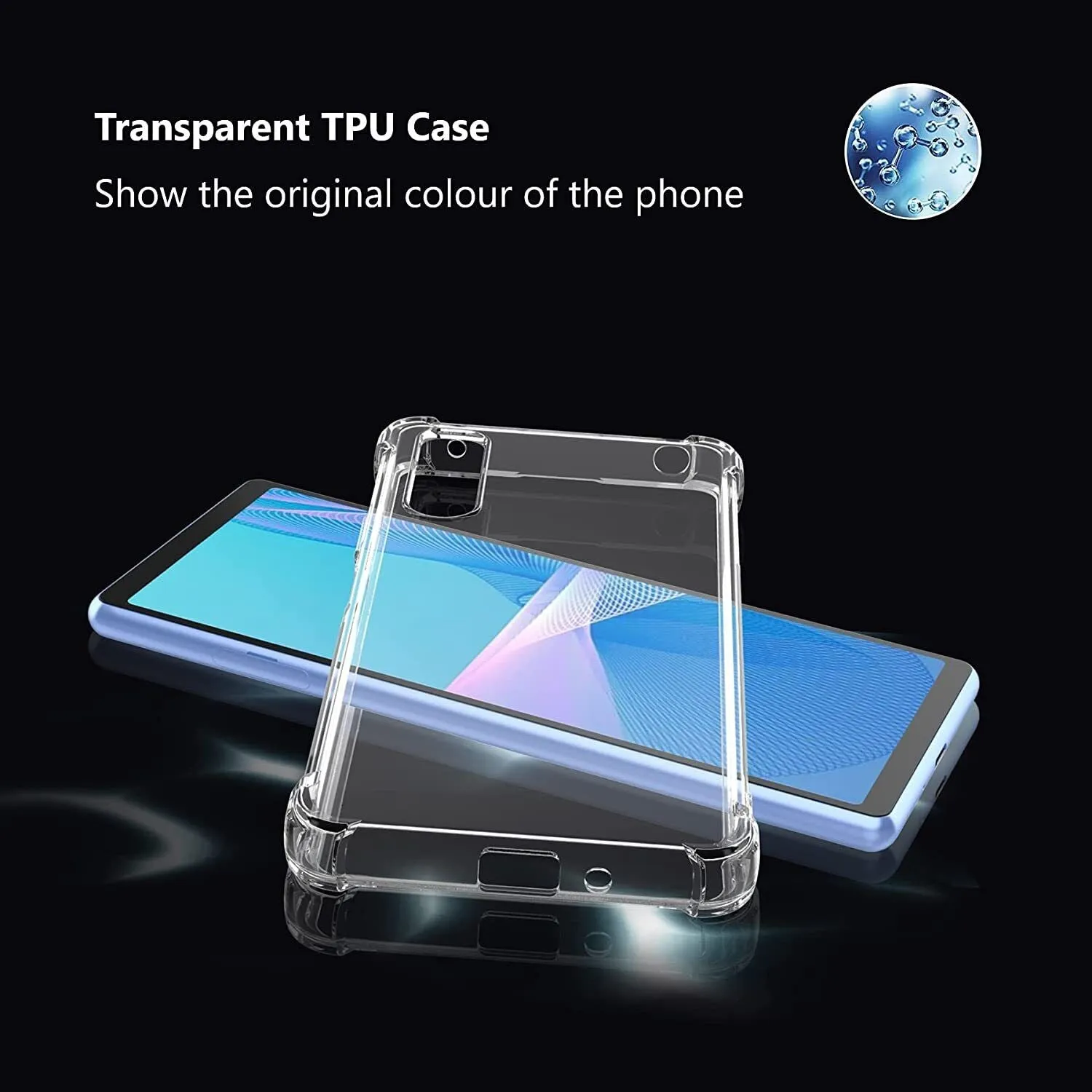 Sony Xperia 10 IV Case Clear Silicone Slim Shockproof Gel Cover