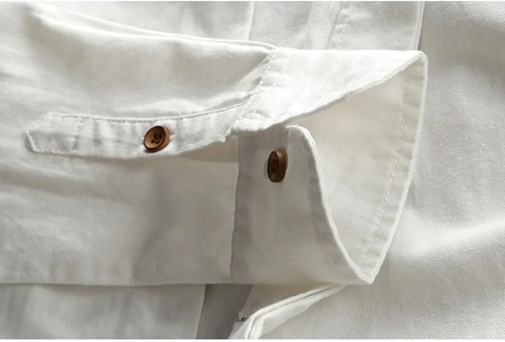 Soulona Katana Shirt,Premium LinenJapan Style Shirt,Soulona Men's Katana Japan Style Shirt