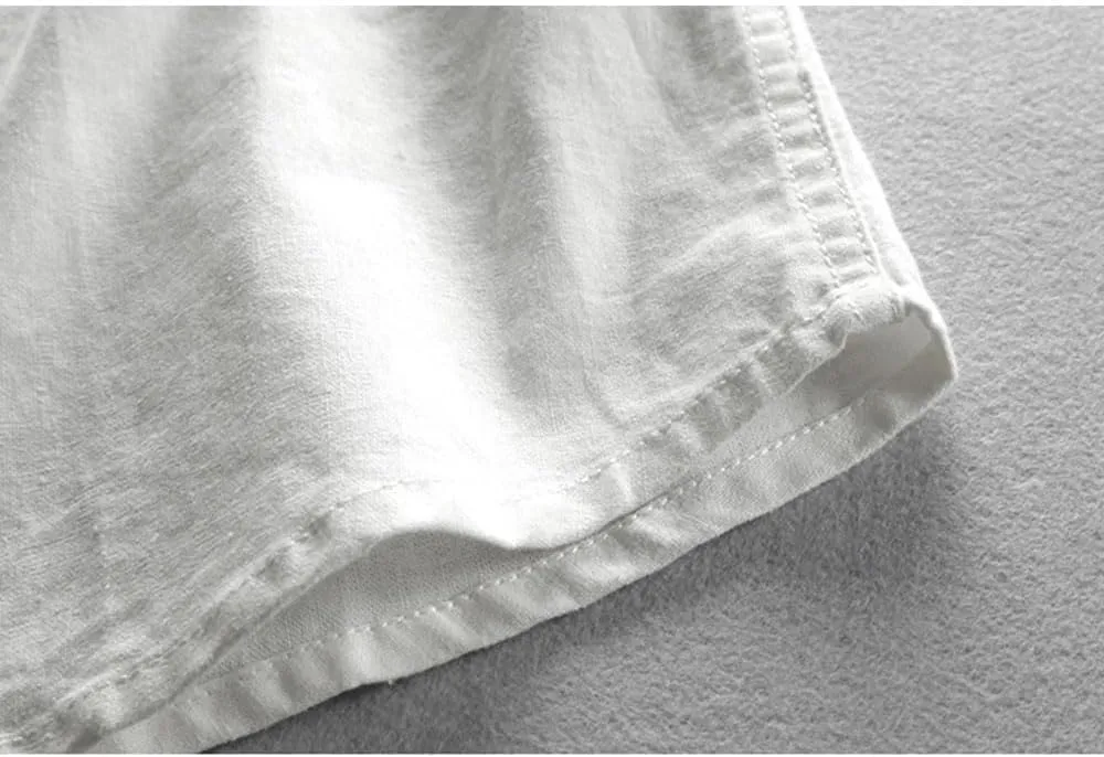 Soulona Katana Shirt,Premium LinenJapan Style Shirt,Soulona Men's Katana Japan Style Shirt