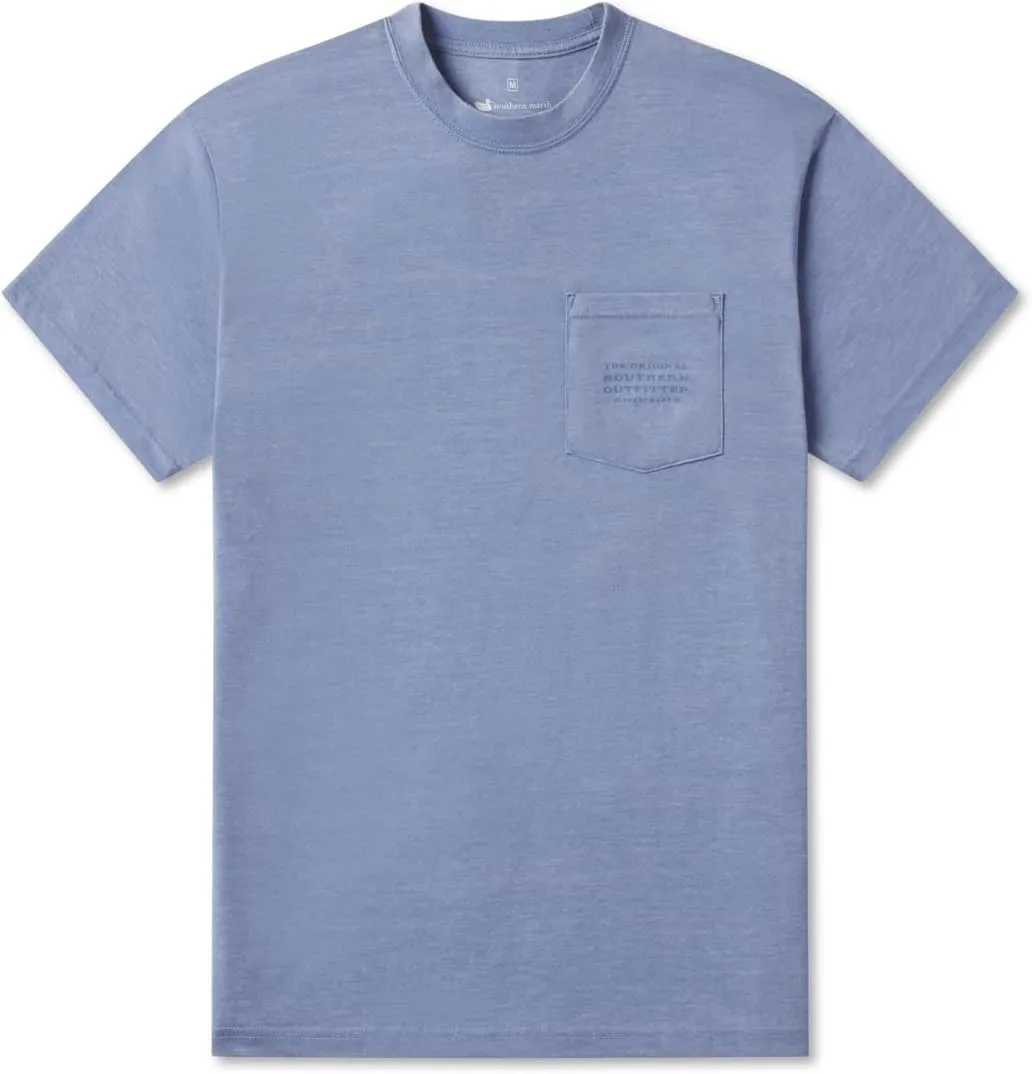 Southern Marsh Men’s SEAWASH Barely Light T-Shirt, Short Sleeve Tee