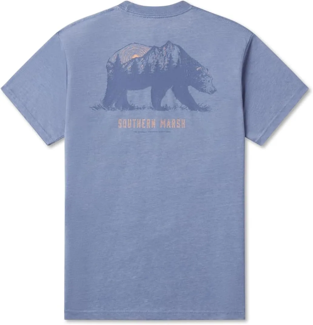 Southern Marsh Men’s SEAWASH Barely Light T-Shirt, Short Sleeve Tee