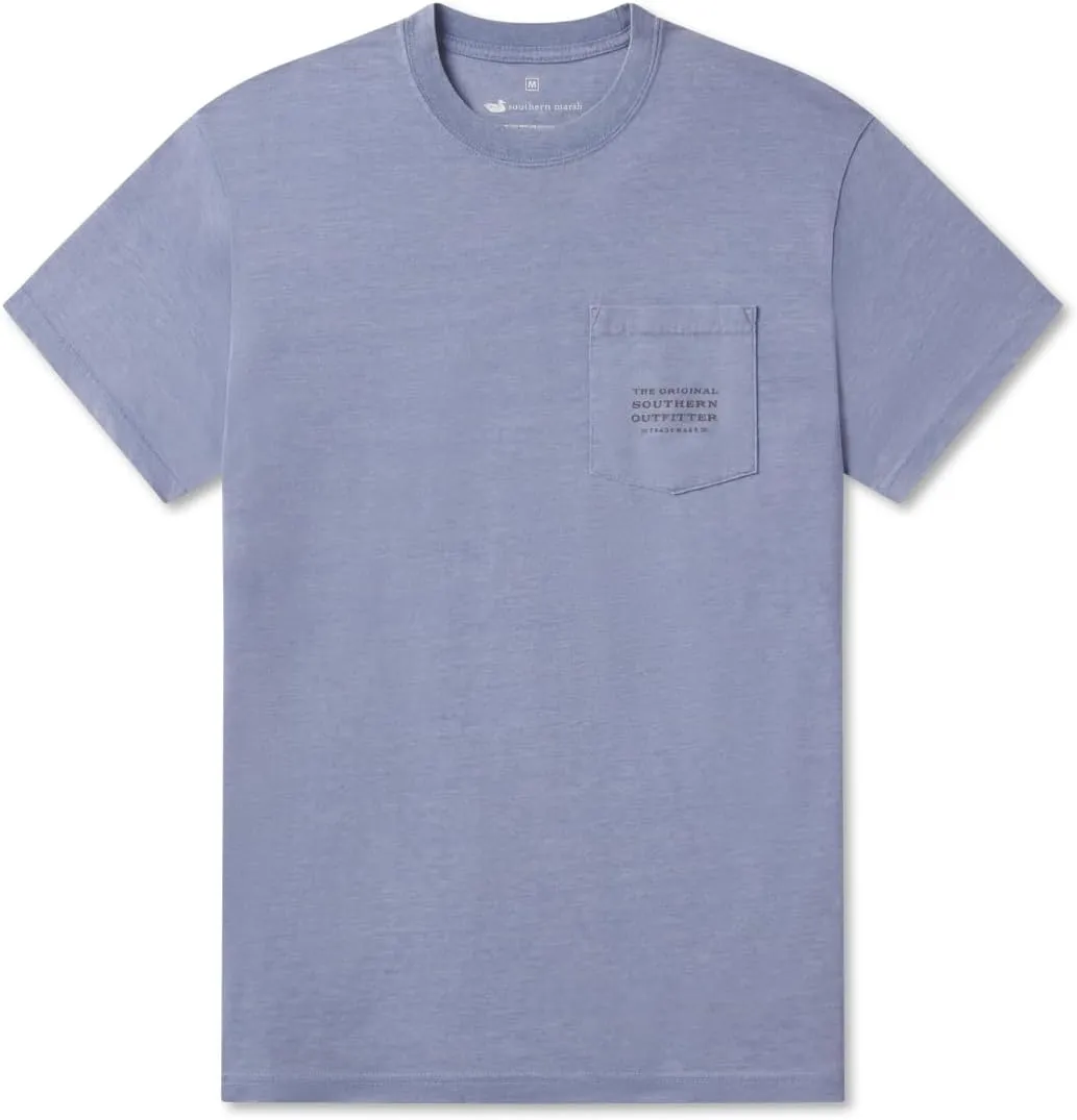 Southern Marsh Men's SEAWASH Waterfowl Feathers T-Shirt, Short Sleeve Tee