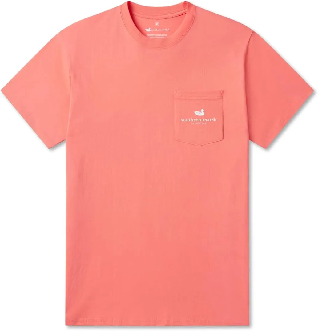 Southern Marsh Men's Southern Cities Charleston T-Shirt, Short Sleeve Tee