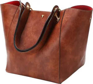 sqlp Large Work Tote Bag for Women Designer Purses and Handbags Big Bucket bags Ladies Travel Crossbody Purse Fuchsia