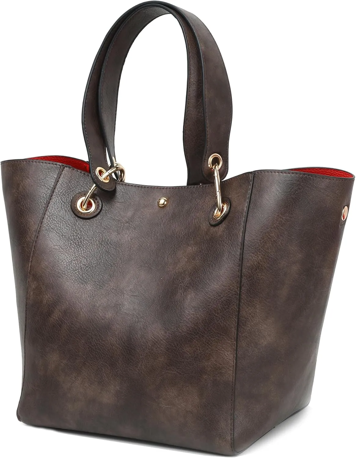 sqlp Large Work Tote Bag for Women Designer Purses and Handbags Big Bucket bags Ladies Travel Crossbody Purse Fuchsia