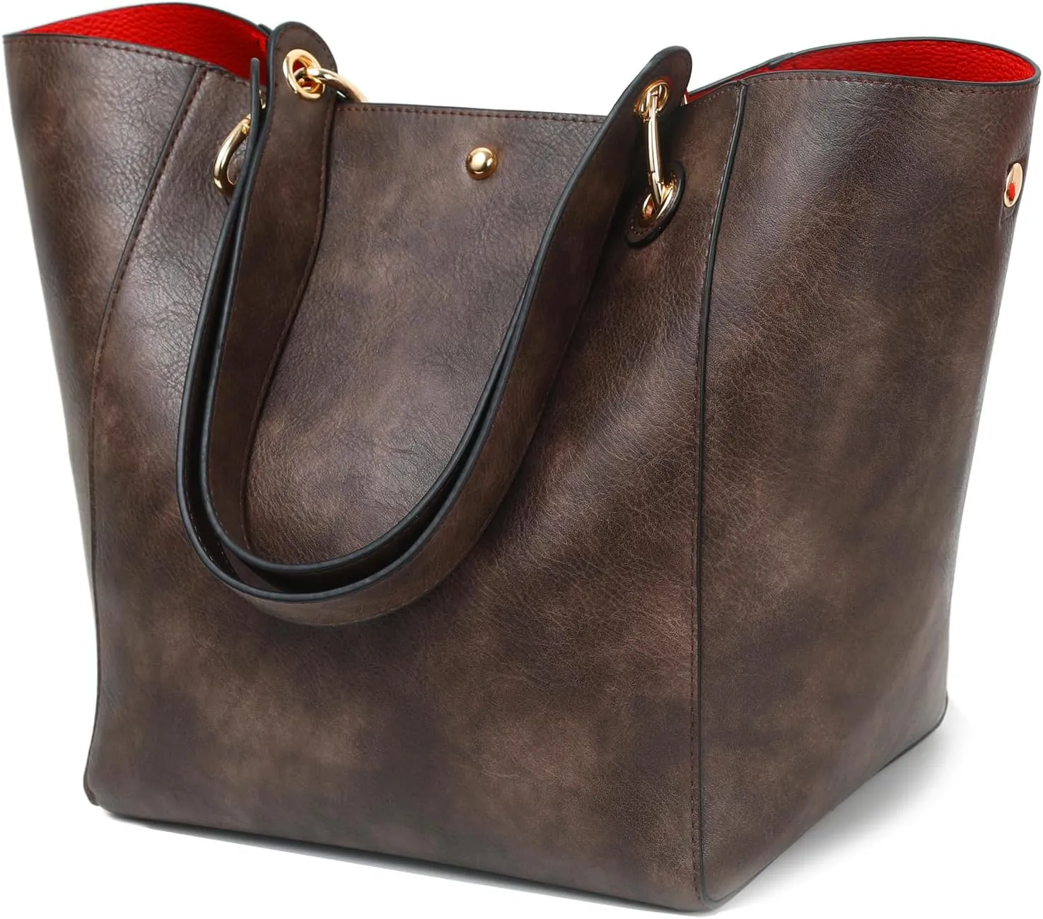sqlp Large Work Tote Bag for Women Designer Purses and Handbags Big Bucket bags Ladies Travel Crossbody Purse Fuchsia