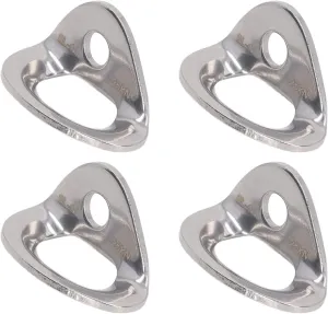 Stainless Steel Rock Screw/10 Holder Hangers, Climbing Anchors for Rock Climbing Accessories