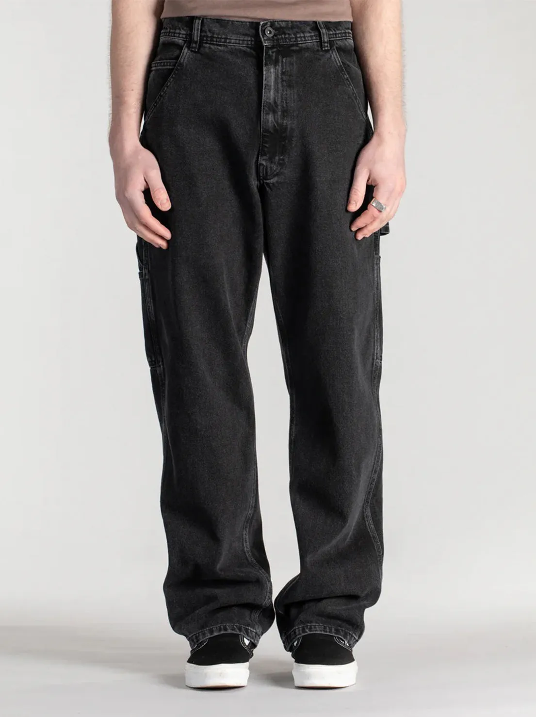 Stan Ray - OG Painter Pants - Washed Black Denim