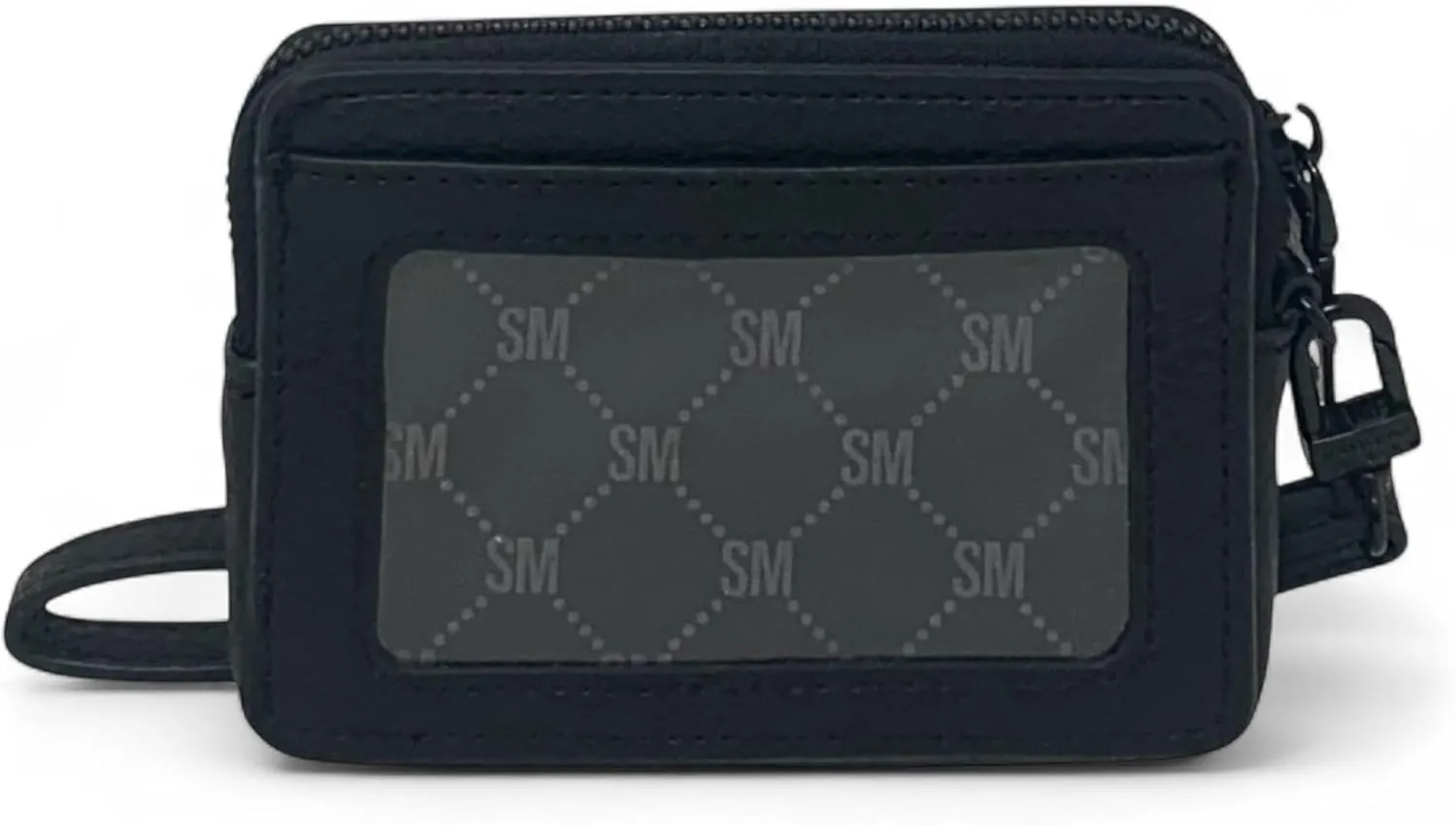 Steve Madden Bpipper Zip Around Card Case Wristlet