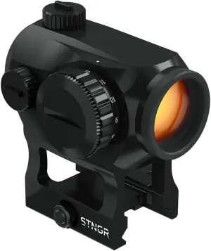 STNGR Axiom II Red Dot Sight Bundle, 2 MOA with QD Mount Included
