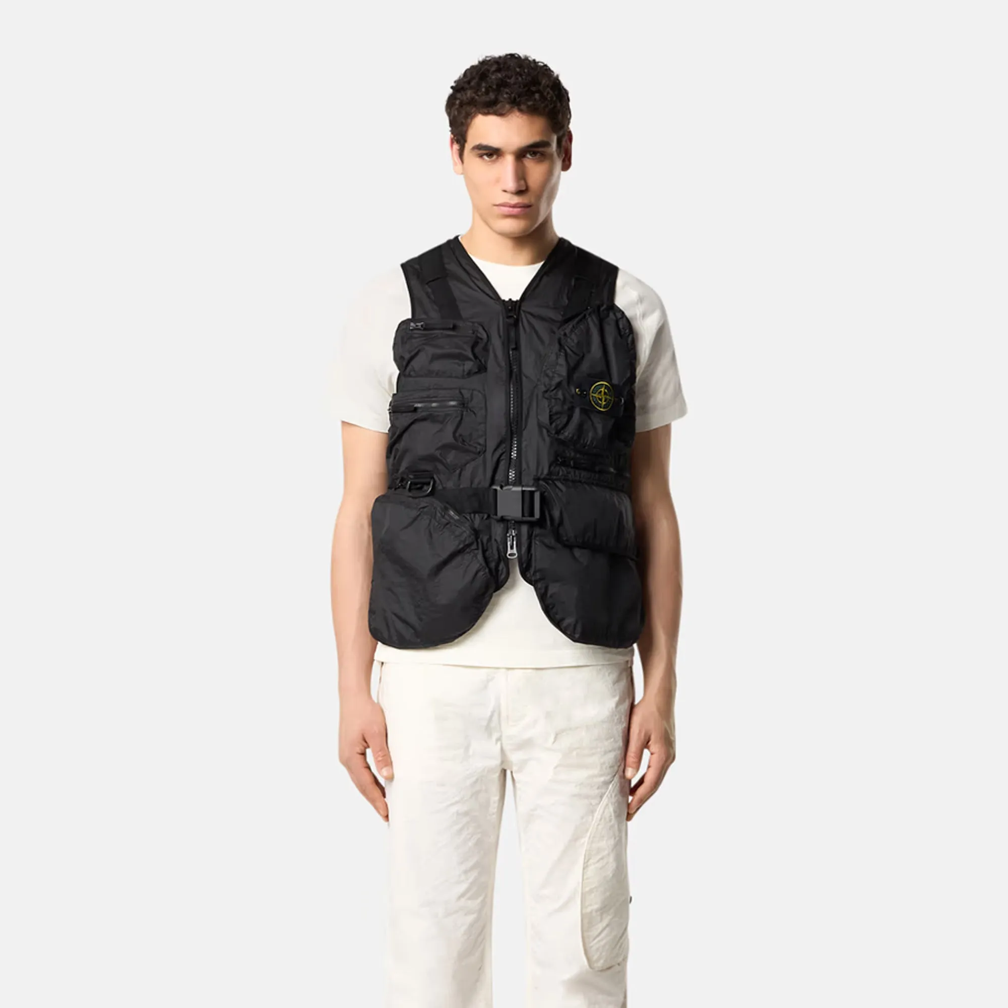 Stone Island Mens Membrana 3L TC Utility Vest