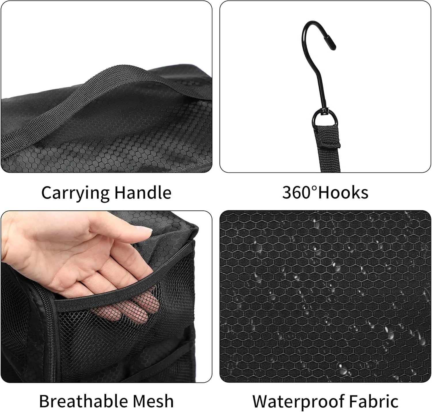 Suitcase Organizer Travel Bags Organizer for Luggage Compression Hanging Packing Cubes for Travel Carry on Closet (Bag Only)