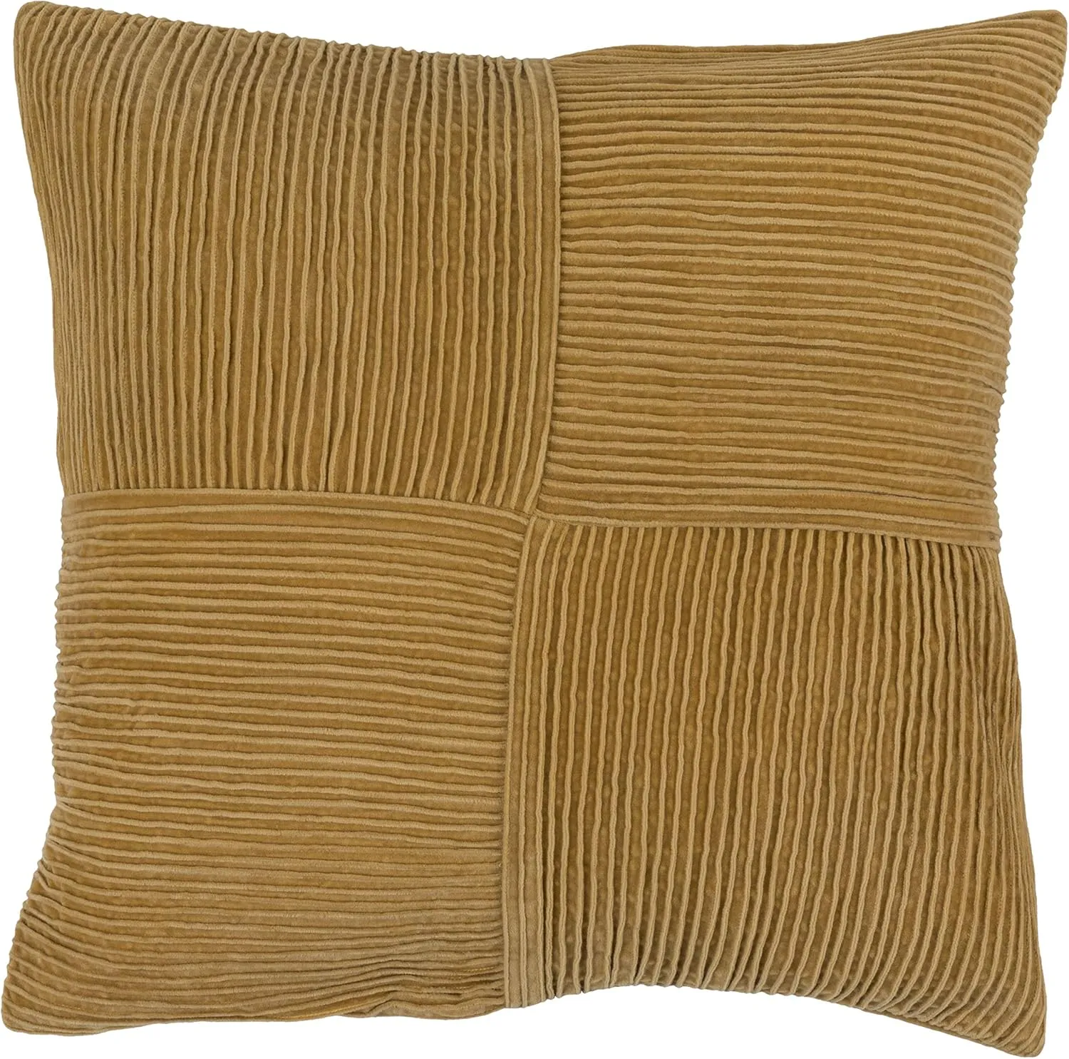 Surya Conrad Pillow Cover, W 18" D 0.25" H 18", Light Green