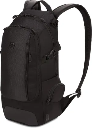 SwissGear 3598 Backpack Narrow Daypack, Black, 18-Inch