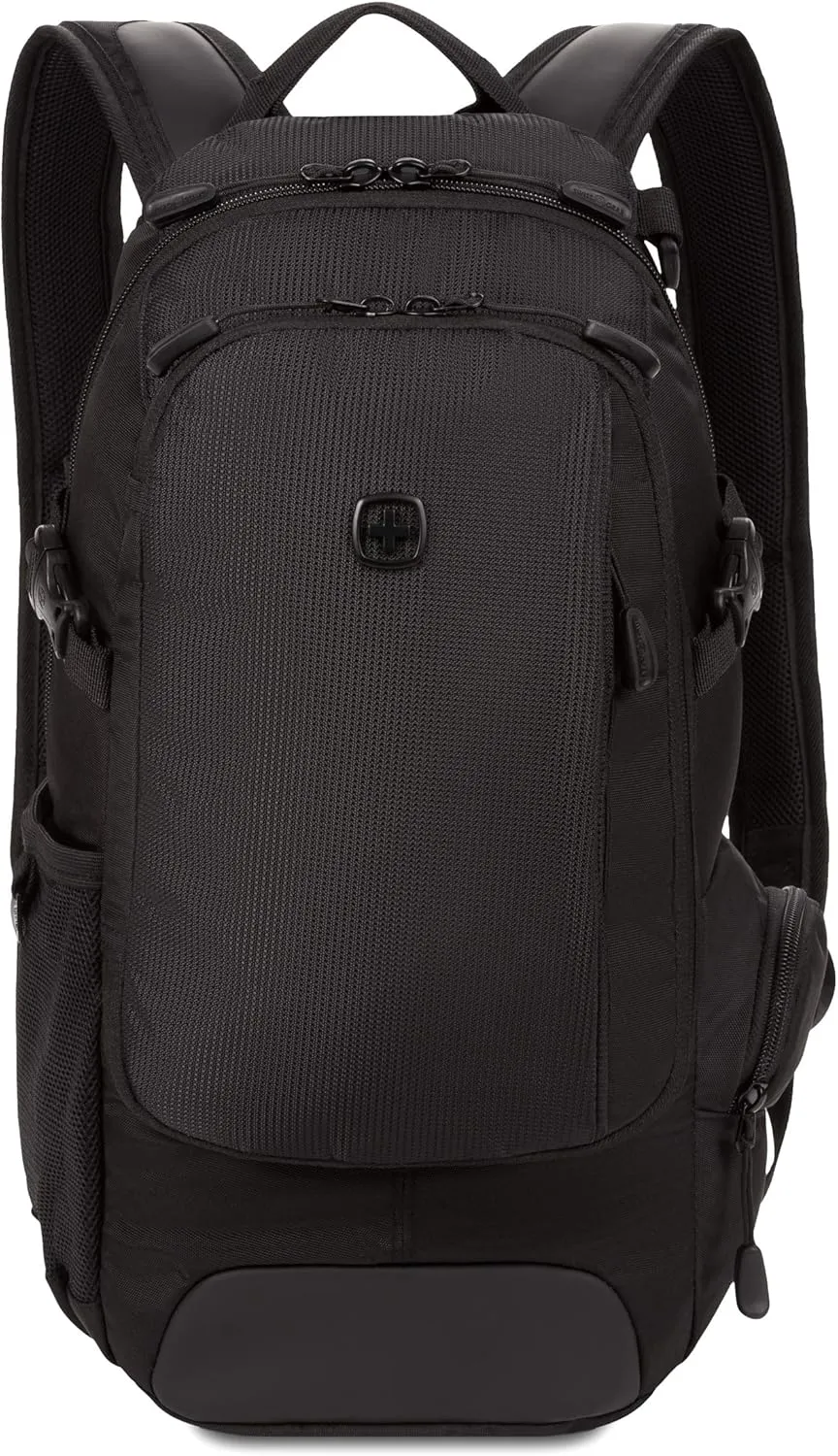 SwissGear 3598 Backpack Narrow Daypack, Black, 18-Inch