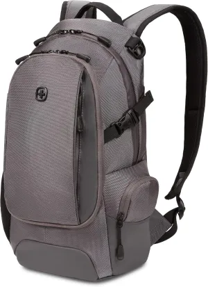 SwissGear 3598 Backpack Narrow Daypack, Grey Ballistic, 18-Inch