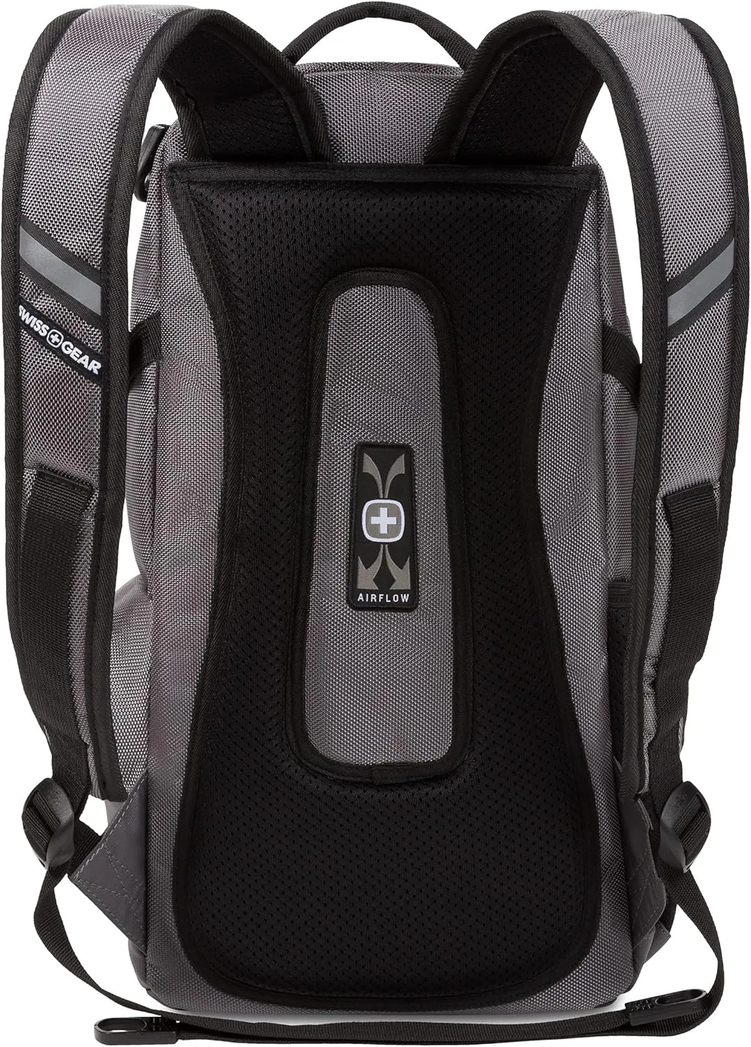 SwissGear 3598 Backpack Narrow Daypack, Grey Ballistic, 18-Inch