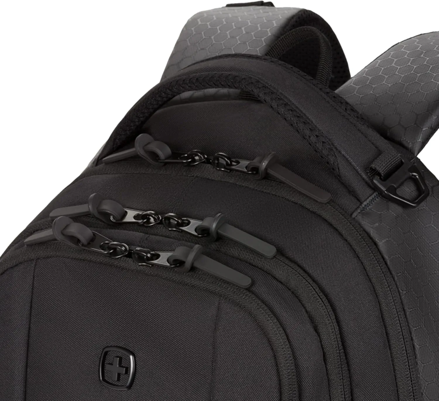 SwissGear Cecil 5505 Laptop Backpack, Black Hex, 18-Inch