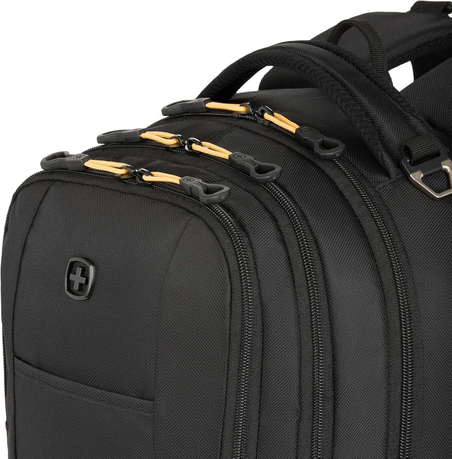 SwissGear Cecil 5505 Laptop Backpack, Black/Gold, 18-Inch