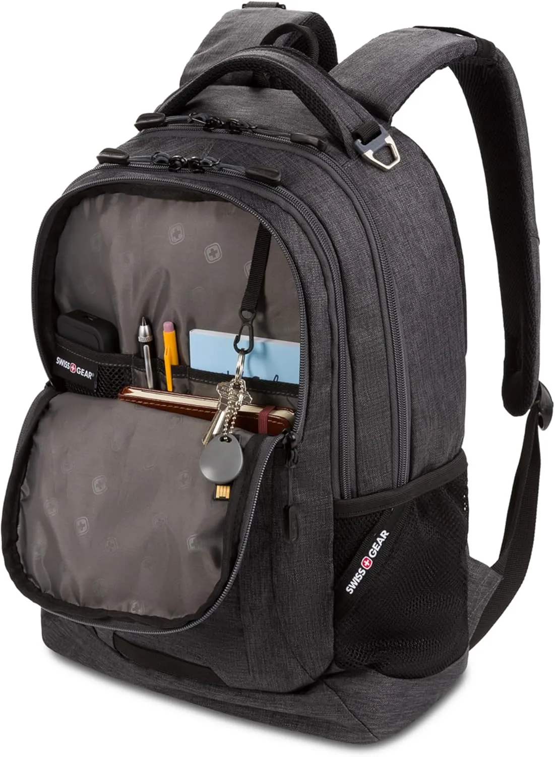 SwissGear Cecil 5505 Laptop Backpack, Charcoal, 18-Inch