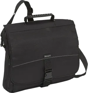 Targus Laptop Carrying Case for 15.6-Inch Laptops Messenger Slim Case for Men and Women, Bags for HP, Microsoft, Dell, Lenovo, Apple, Black (TCM004US)