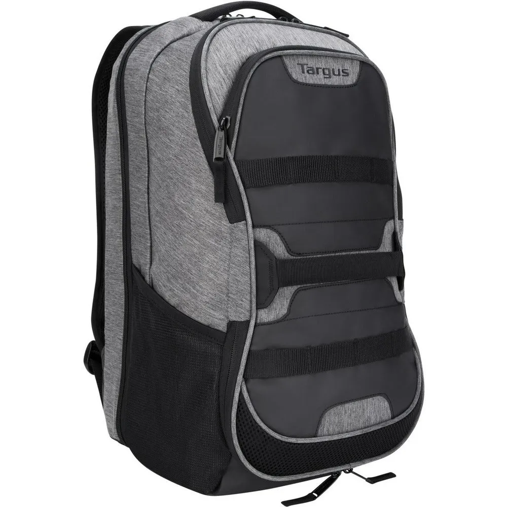 Targus Work   Play TSB94404US Carrying Case (Backpack) for 16 Notebook - Black/Gray - Shoulder Strap, Handle - 19.3 Height x 12.2 Width x 9.4 Depth