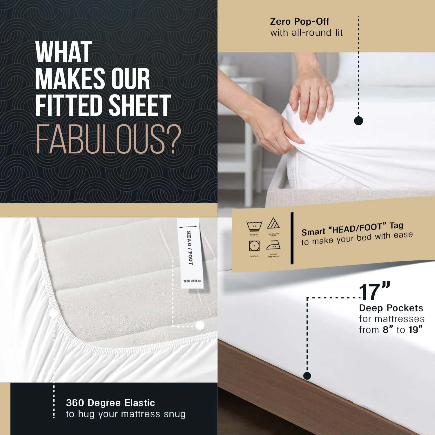 TEXAS LINEN CO. 100% Egyptian Cotton Sheets King Size - 1500 Thread Count King Sheet Set Egyptian Cotton, 4 PC Luxury Bedsheet (Burgundy), Soft, Cooling, 17" Deep Pocket Bedsheet Set