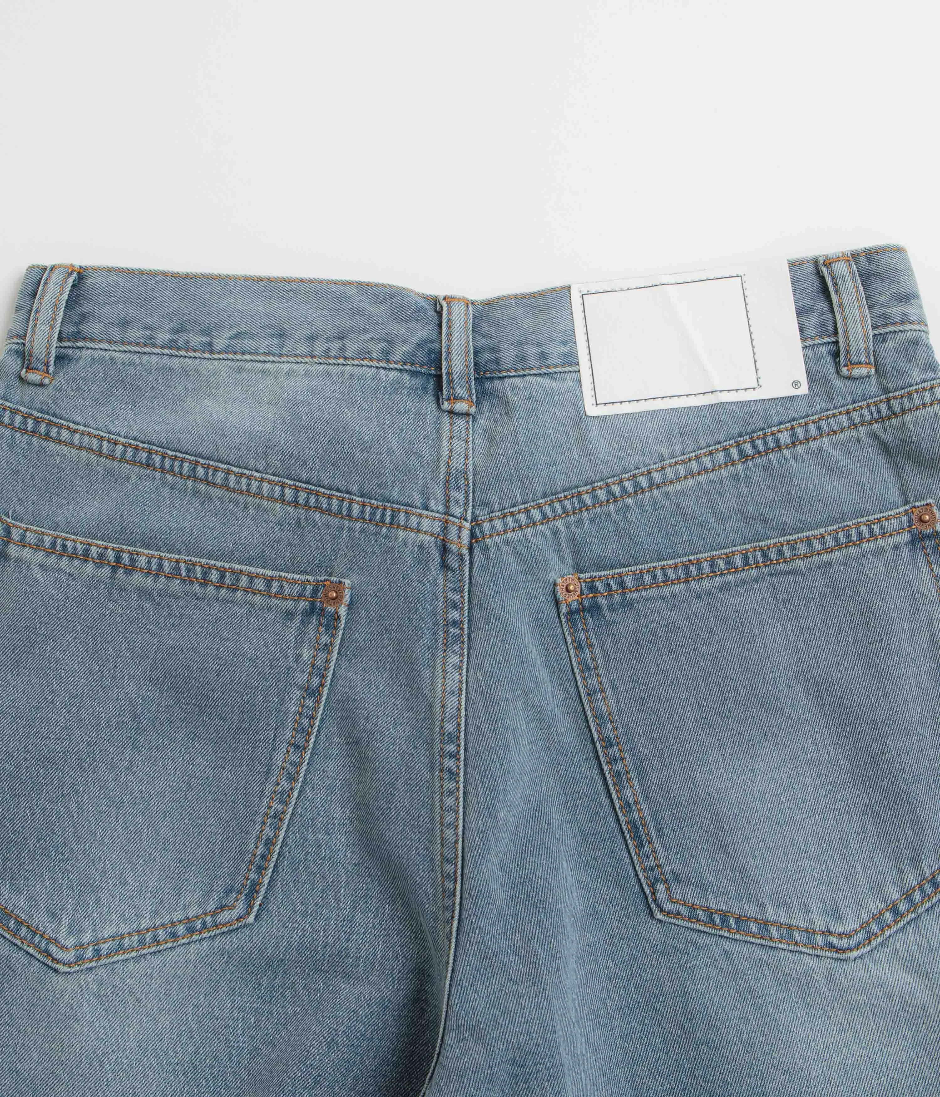 thisisneverthat Denim Carpenter Shorts - Washed Blue