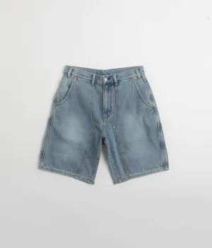 thisisneverthat Denim Carpenter Shorts - Washed Blue