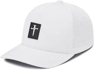 THREE NAILS Performance Sweat-Wicking, Water-Resistant Hat - Christian Performance Hat