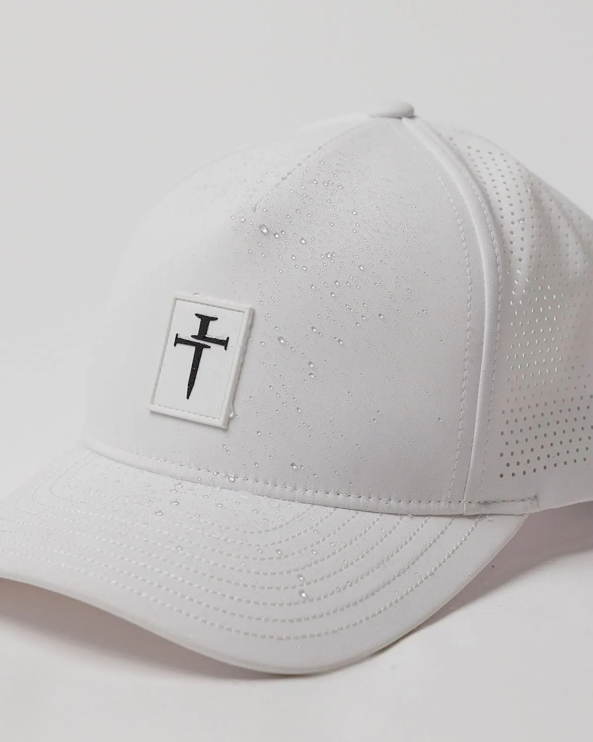THREE NAILS Performance Sweat-Wicking, Water-Resistant Hat - Christian Performance Hat