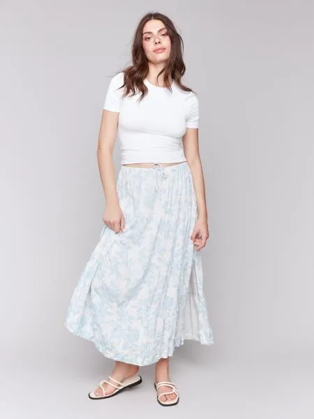Tiered Midi Skirt