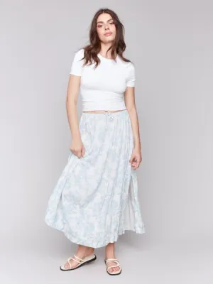 Tiered Midi Skirt