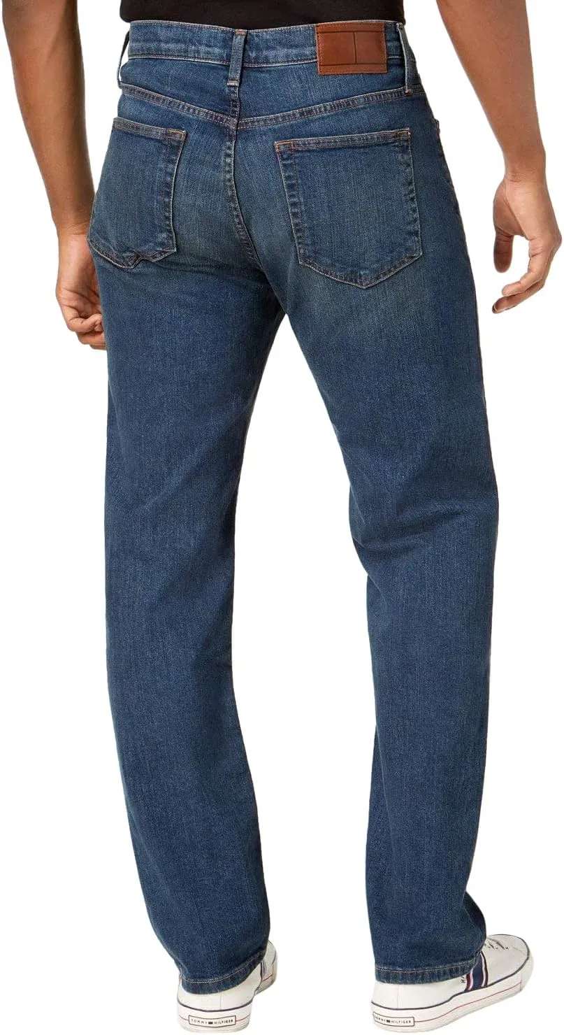 Tommy Hilfiger Men's Relaxed Fit Stretch Jeans