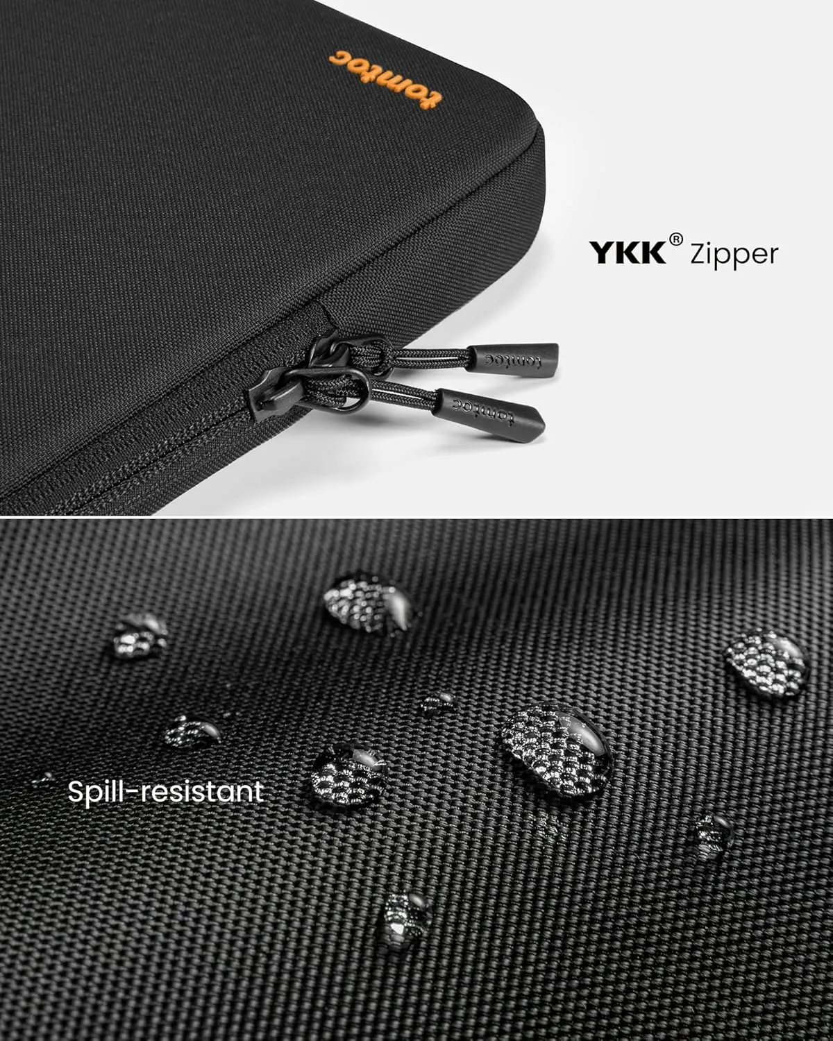 tomtoc 360° Protective Laptop Sleeve for 16-inch MacBook Pro M4/M3/M2/M1 Pro/Max A3403 A3186 A2991 A2780 A2485 A2141 2024-2019, Dell XPS 16 Laptop, Water-Resistant MacBook Case with Accessory Pocket