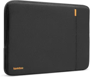 tomtoc 360° Protective Laptop Sleeve for 16-inch MacBook Pro M4/M3/M2/M1 Pro/Max A3403 A3186 A2991 A2780 A2485 A2141 2024-2019, Dell XPS 16 Laptop, Water-Resistant MacBook Case with Accessory Pocket