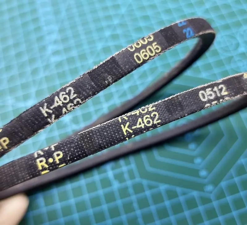 Tool Part for K462 Drill Press Rubber Vee-Belt Drive Dri Belt for Drill - (Color: K462 2Pcs)