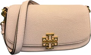 Tory Burch Britten Convertible Crossbody Bag With Gold Hardware (Delicate Pink)