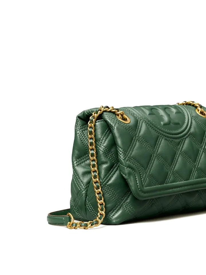 Tory Burch Fleming Soft Convertible Shoulder Bag Pine Tree