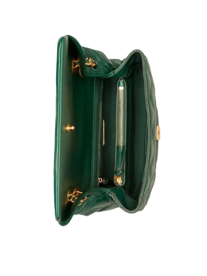 Tory Burch Fleming Soft Convertible Shoulder Bag Pine Tree