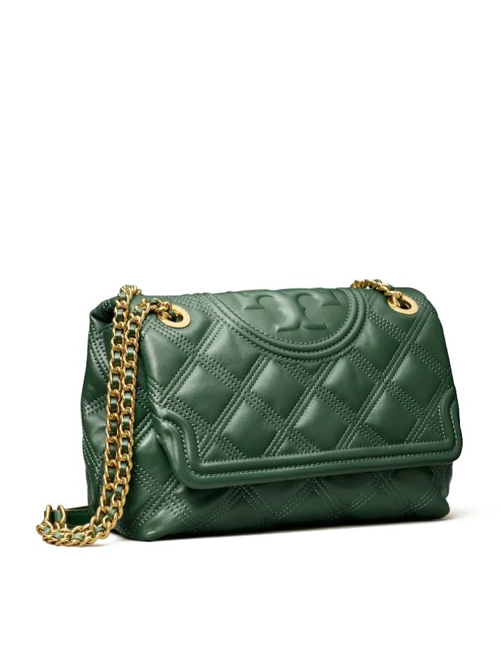 Tory Burch Fleming Soft Convertible Shoulder Bag Pine Tree