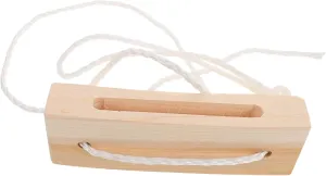 Toyvian Wooden Hatchet Pouch with Waist Belt Loop Durable Storage Accessory for Hiking Climbing and Chopping Easy Access Holder for Outdoor Enthusiasts