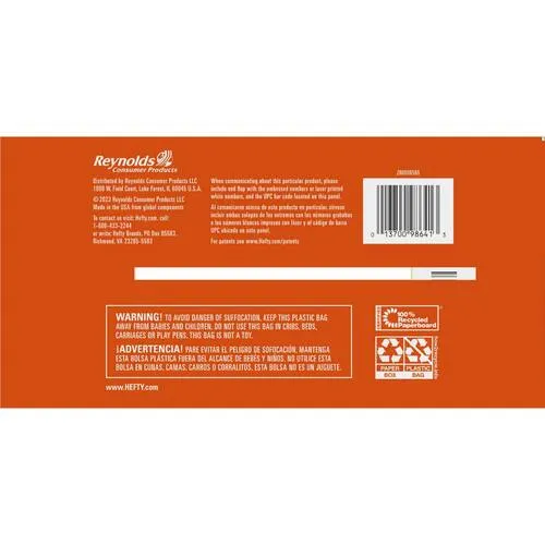Trash Bags 33 Gal. Ultra Strong Draw String (50-Count)