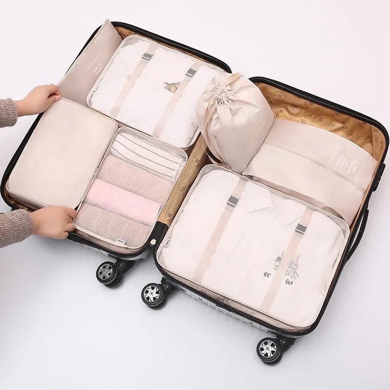 Travel Pro 7-Piece Storage Bags