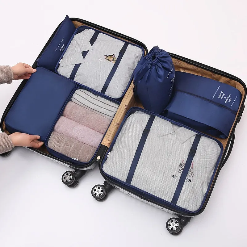 Travel Pro 7-Piece Storage Bags