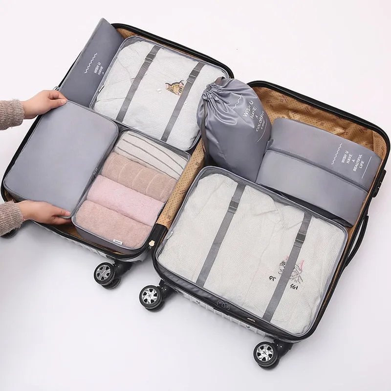 Travel Pro 7-Piece Storage Bags