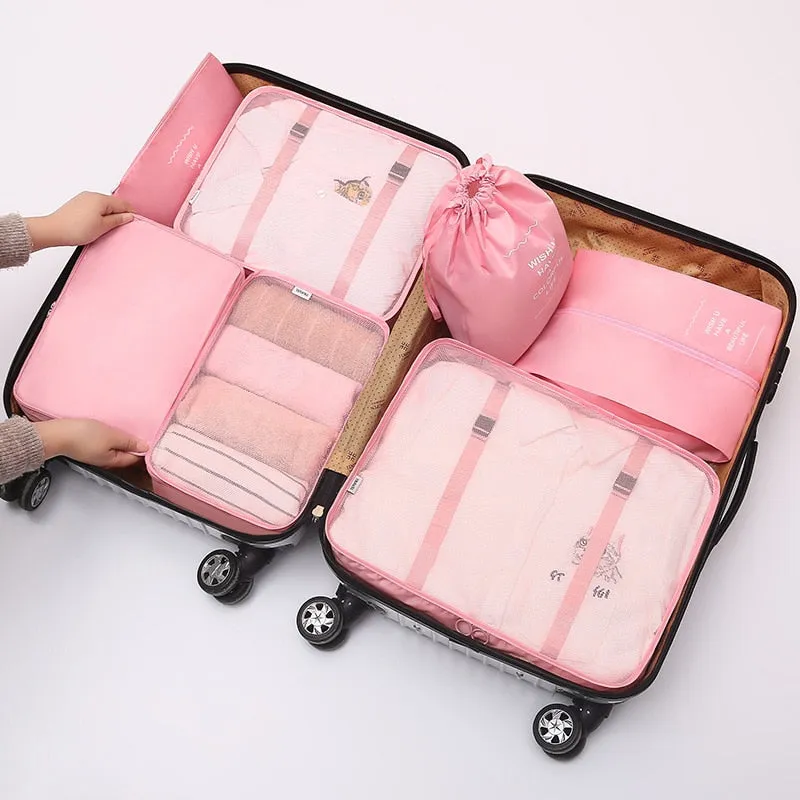 Travel Pro 7-Piece Storage Bags