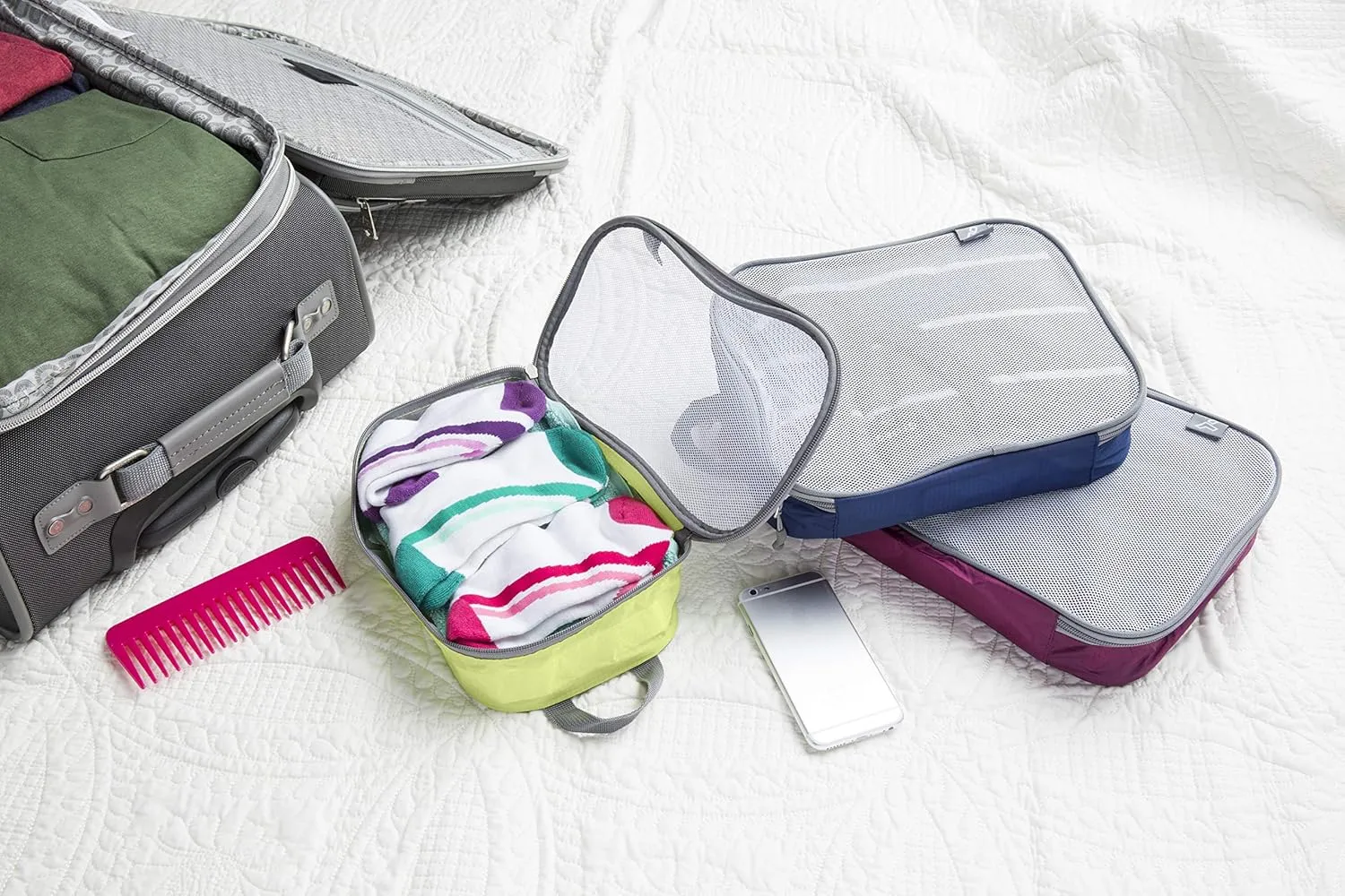 Travelon Set of 3 Packing Organizers