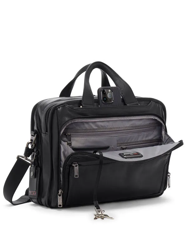 Tumi Alpha 3 Organizer Briefcase - Black